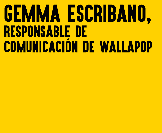 Gemma Escribano, responsable de comunicación de Wallapop